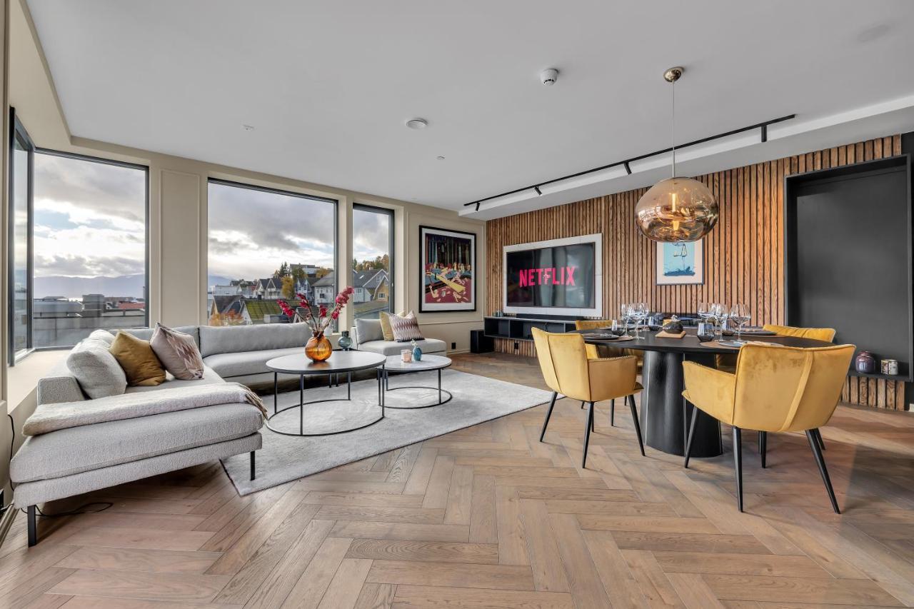 Апартаменти Penthouse In Downtown Tromso New Екстер'єр фото