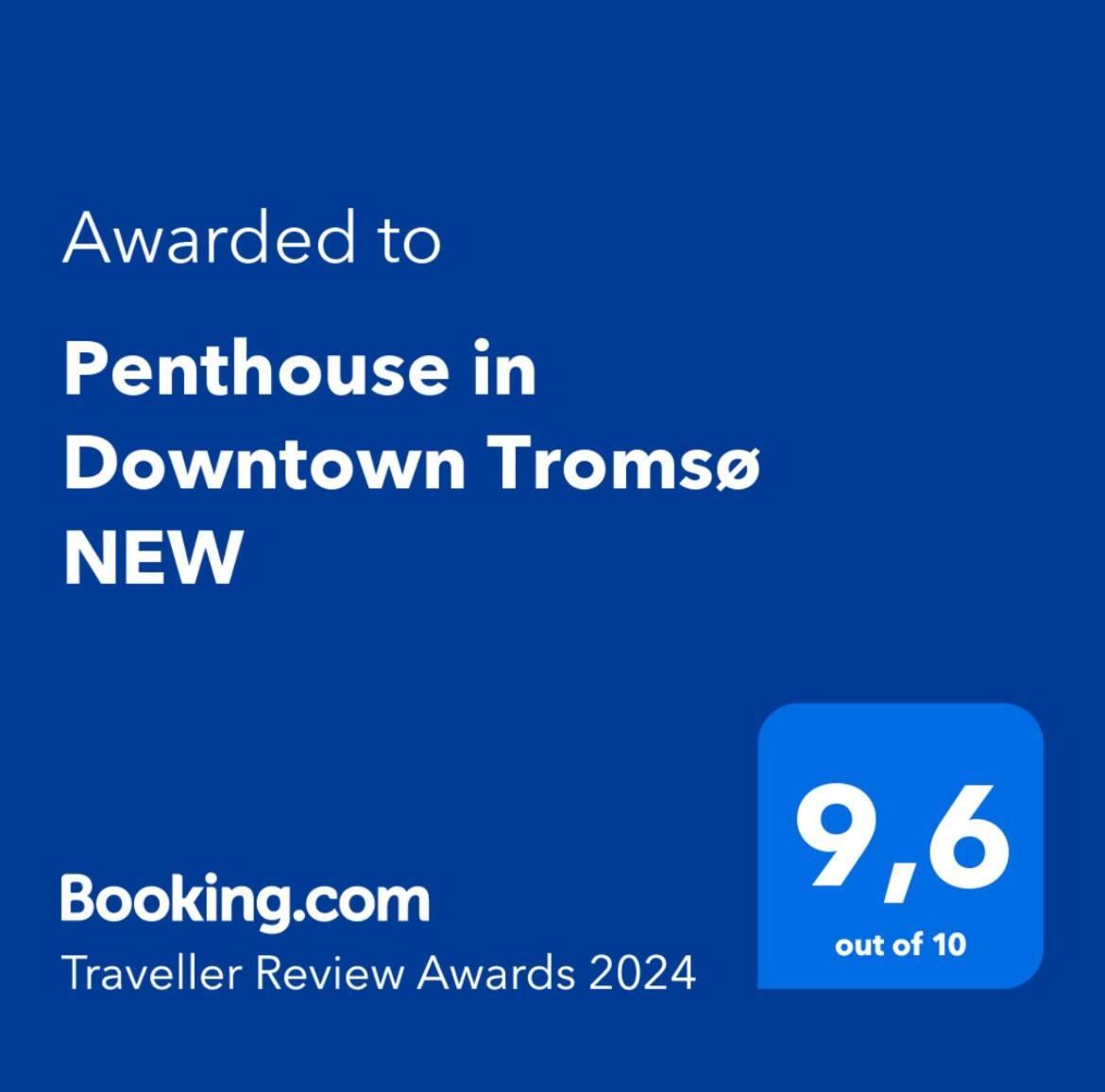 Апартаменти Penthouse In Downtown Tromso New Екстер'єр фото